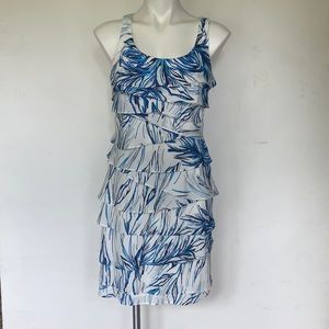 Dressbarn Ruffle Tier Dress